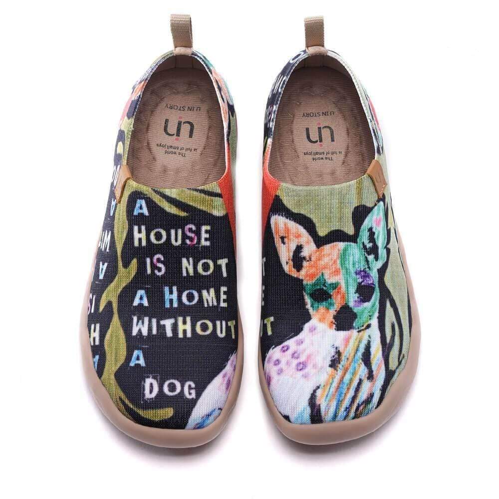 UIN Footwear Women Chihuahua Canvas loafers