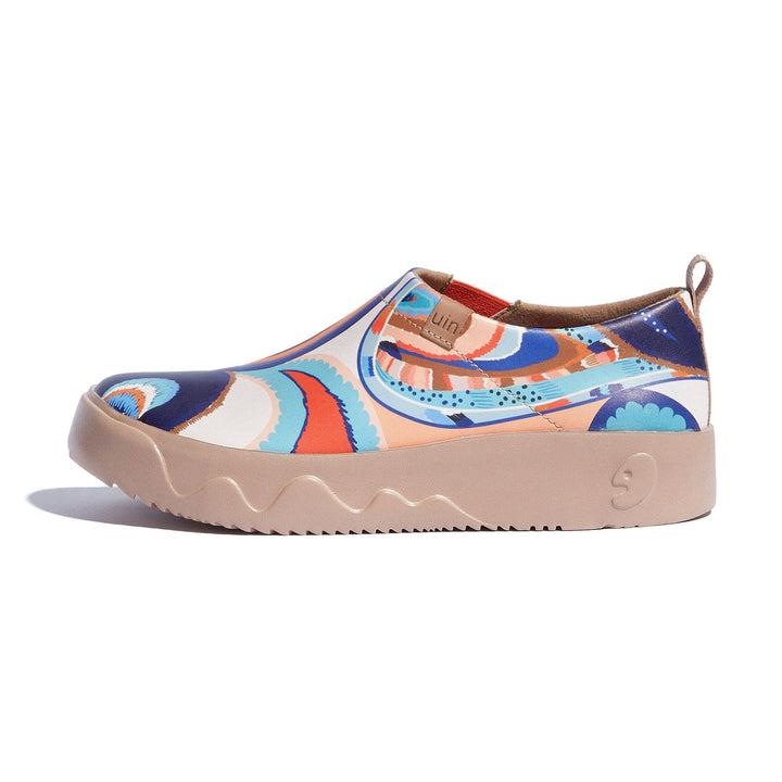 UIN Footwear Women Colorful Whirlpool II Toledo IX Women Canvas loafers