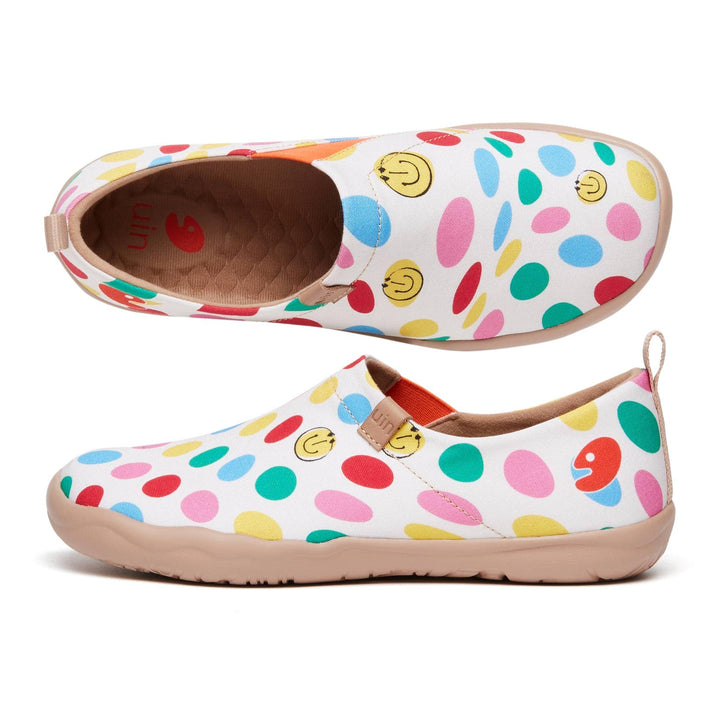 UIN Footwear Women Dotted Joy Toledo I Women Canvas loafers