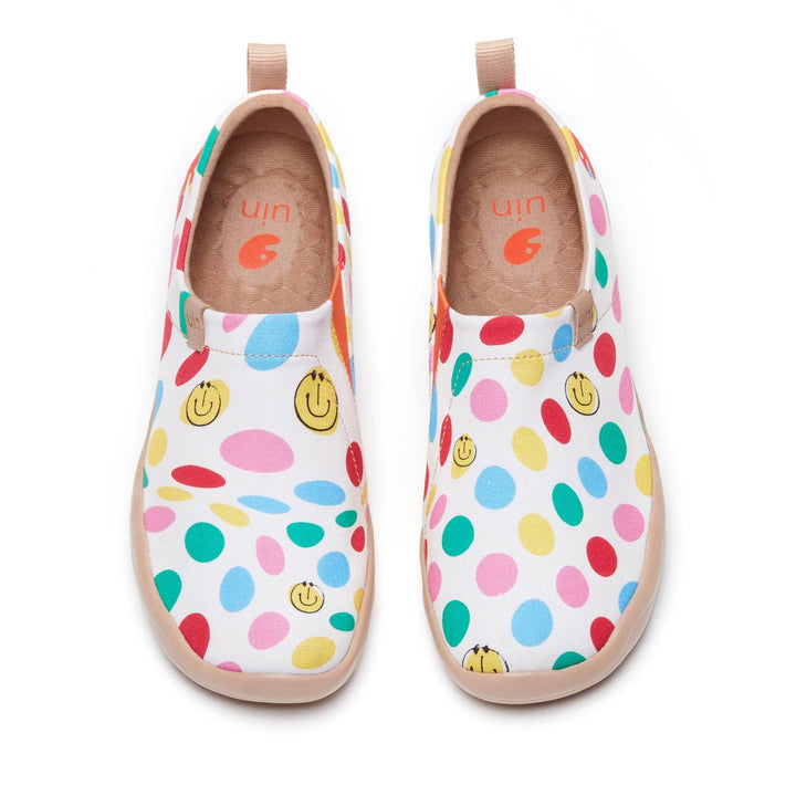 UIN Footwear Women Dotted Joy Toledo I Women Canvas loafers