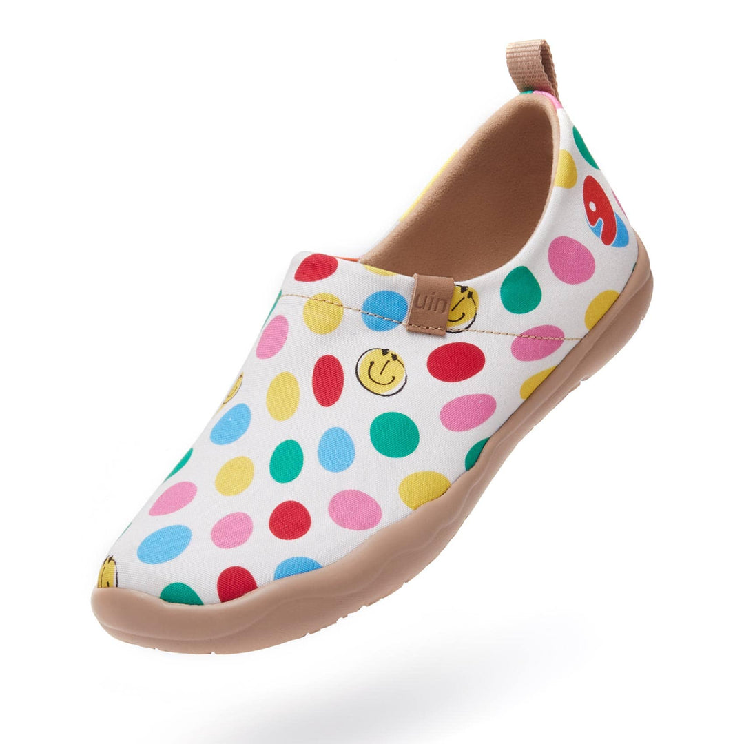 UIN Footwear Women Dotted Joy Toledo I Women Canvas loafers