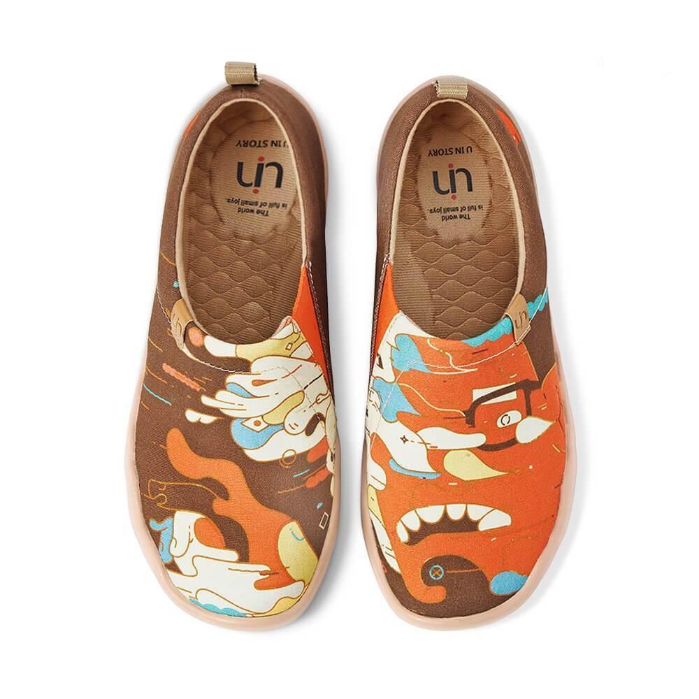 UIN Footwear Women Dream Mood Canvas loafers