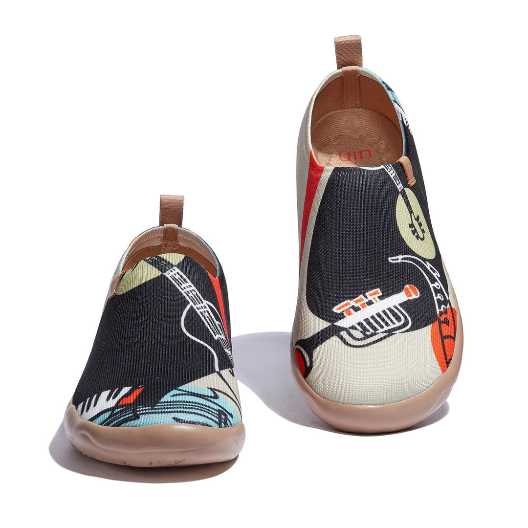 UIN Footwear Women Enjoy the Concert Toledo I Women Canvas loafers