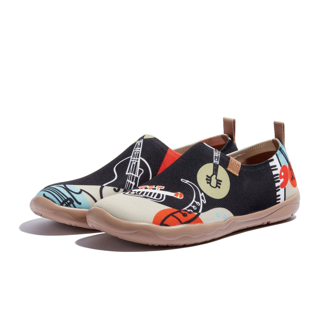 UIN Footwear Women Enjoy the Concert Toledo I Women Canvas loafers