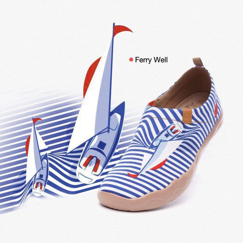 UIN Footwear Women Ferry Well Canvas loafers