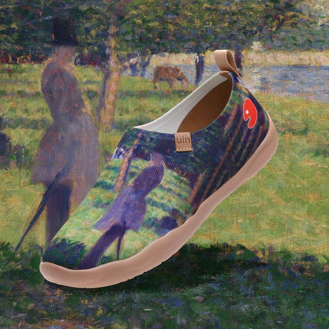 UIN Footwear Women Georges Seurat Study for 'La Grande Jatte ?Women Canvas loafers