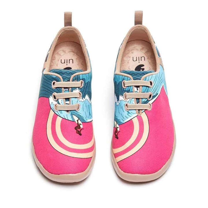 UIN Footwear Women Go Surfing Canvas loafers