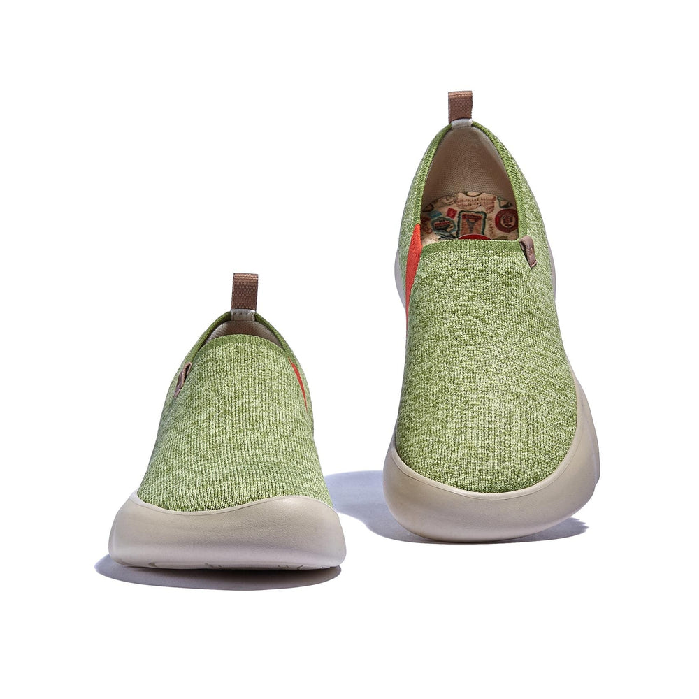 UIN Footwear Women Grass Green Toledo XV Women Canvas loafers