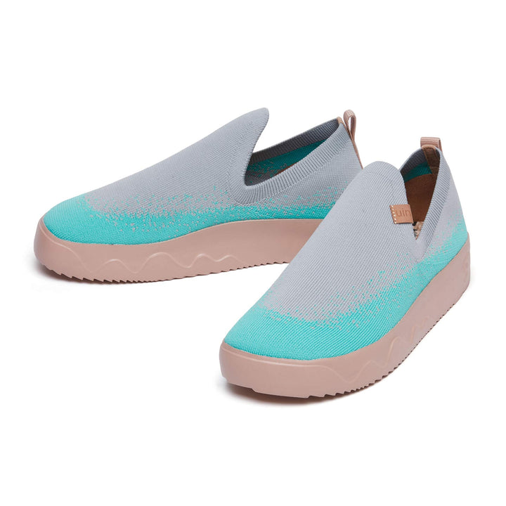 UIN Footwear Women Grey Spray Fuerteventura I Women Canvas loafers