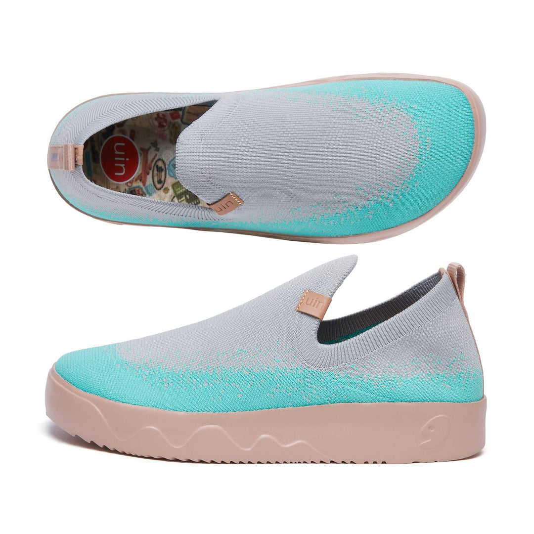 UIN Footwear Women Grey Spray Fuerteventura I Women Canvas loafers