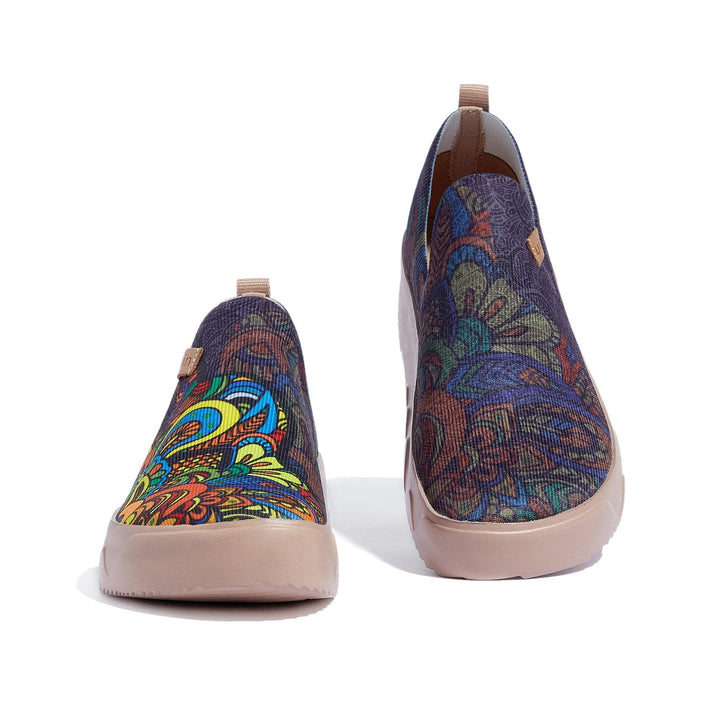 UIN Footwear Women Guitar Jungle Fuerteventura I Women Canvas loafers