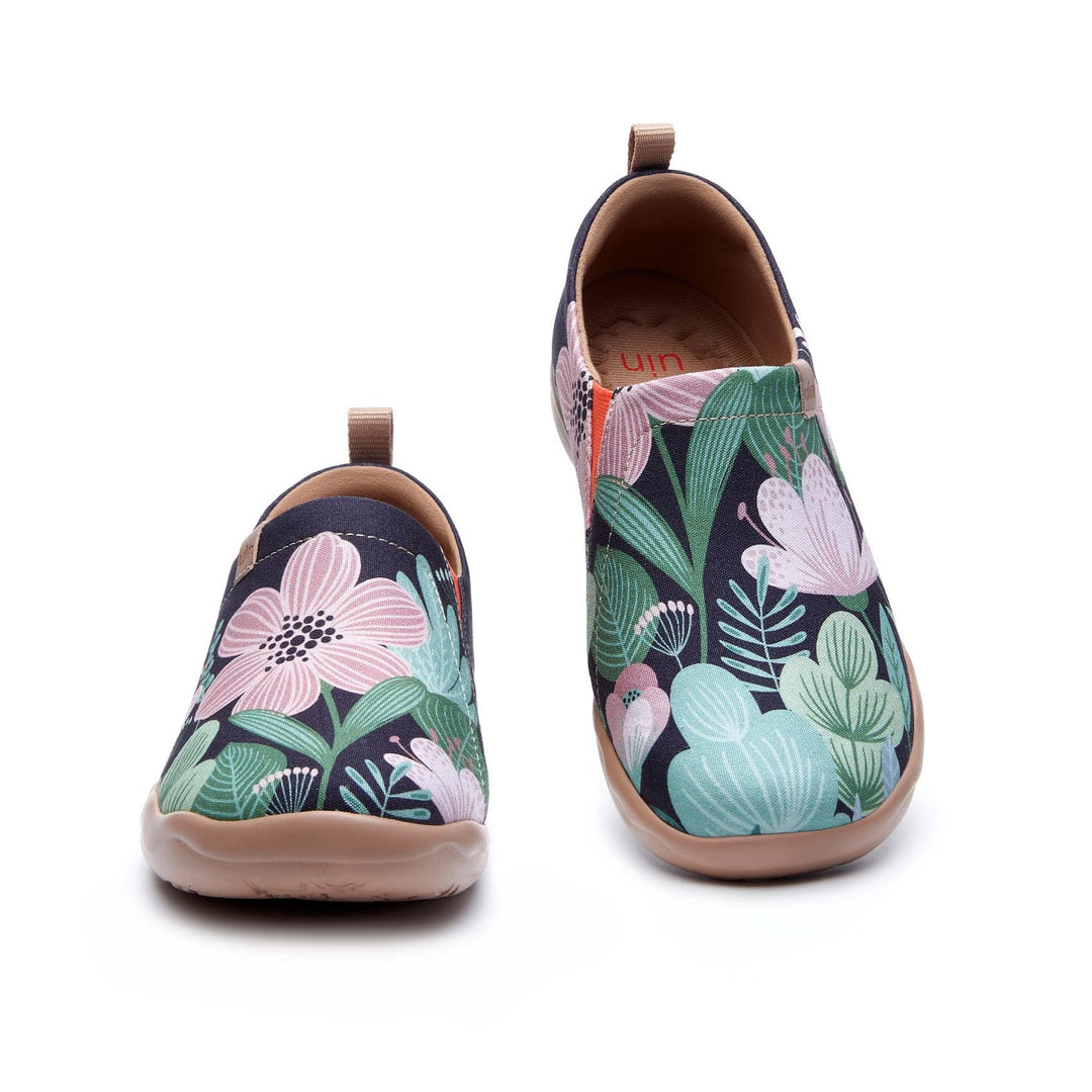 UIN Footwear Women Heyday of Blooms Toledo I Women Canvas loafers