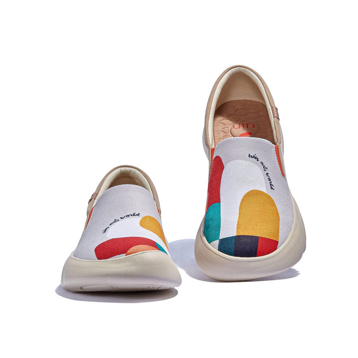 UIN Footwear Women Hold That Color Denia II Women Canvas loafers