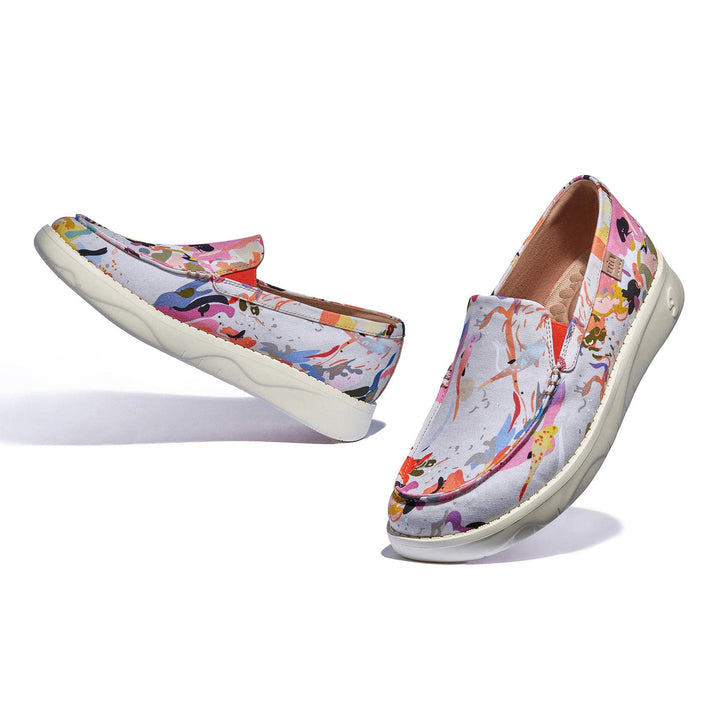 UIN Footwear Women I Have Flipped Tarragona III Women Canvas loafers