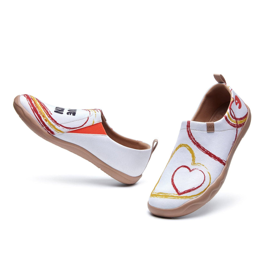 UIN Footwear Women I Love Spain Toledo I Women Canvas loafers