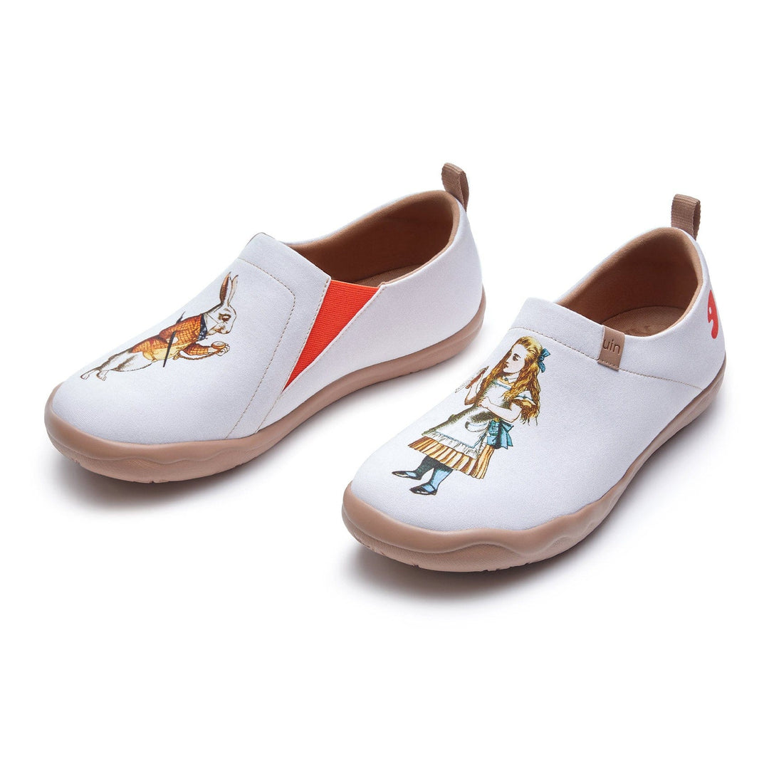 UIN Footwear Women John Tenniel Alice's Adventures in Wonderland Toledo I Women Canvas loafers