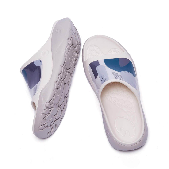 UIN Footwear Women Leisure Holiday Ibiza Slides Canvas loafers