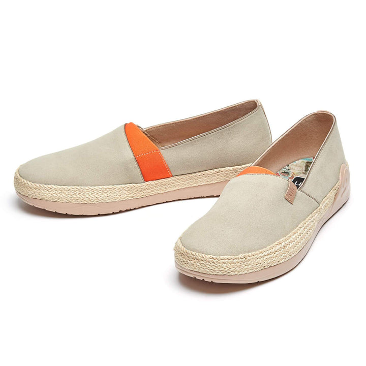 UIN Footwear Women Marbella I Oxford Tan Women Canvas loafers