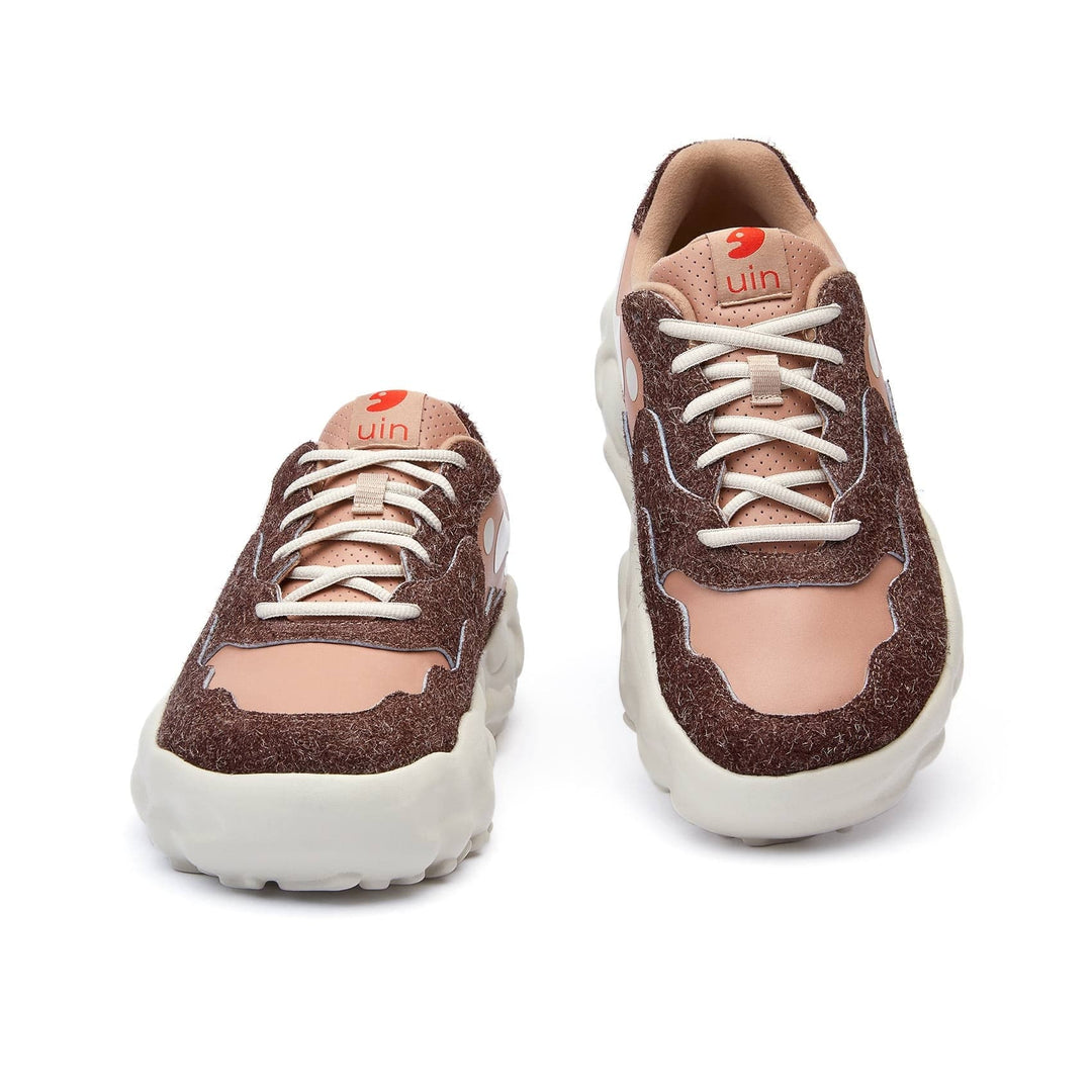 UIN Footwear Women Marble Brown Lanzarote I Women Canvas loafers