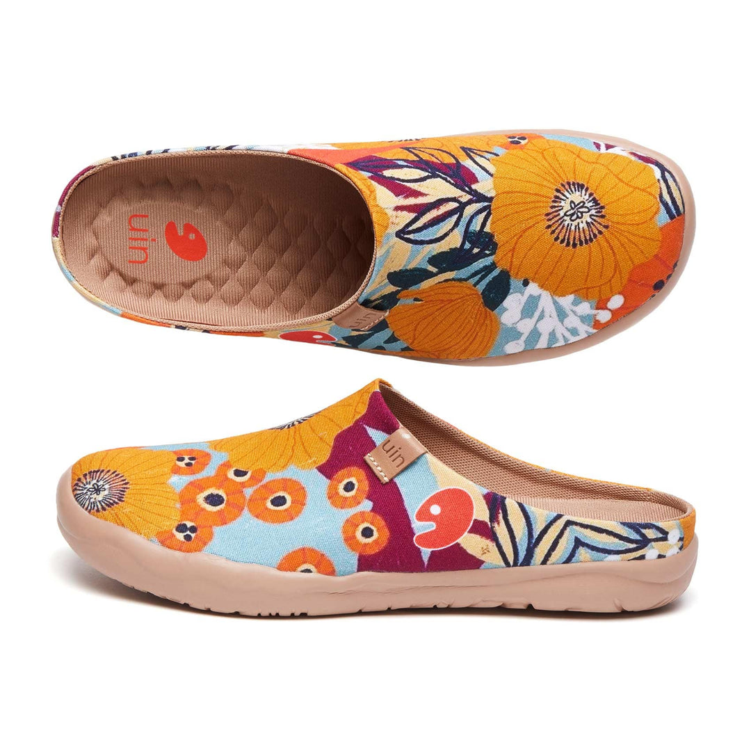 UIN Footwear Women Marigolds Malaga Slipper Women Canvas loafers