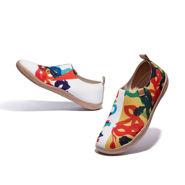 UIN Footwear Women Meet You at Heart Toledo I Women Canvas loafers