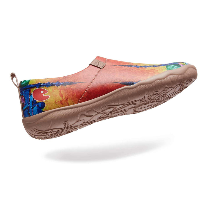 UIN Footwear Women Mosque in Impression Toledo I Women Canvas loafers