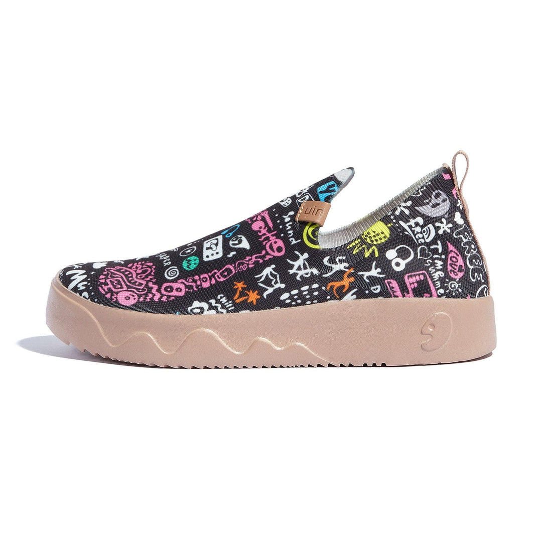 UIN Footwear Women Music Inspiration Fuerteventura I Women Canvas loafers