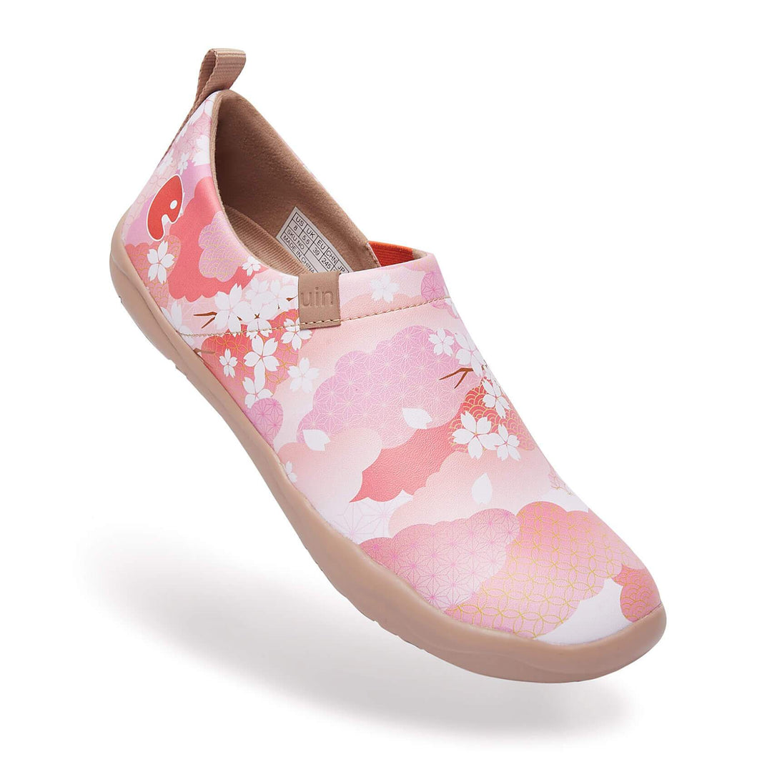 UIN Footwear Women Pink Spring Canvas loafers