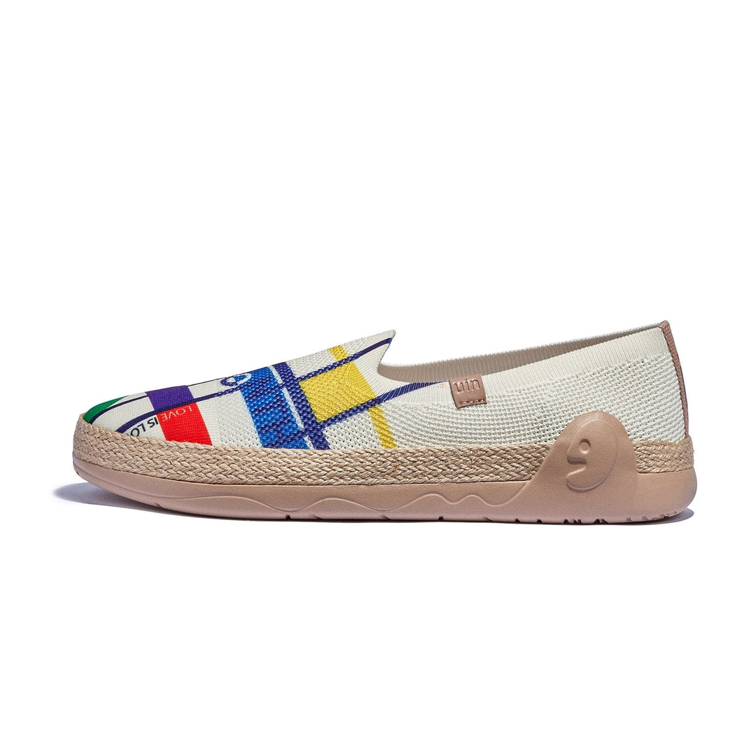 UIN Footwear Women Proud of Love Marbella II Women Canvas loafers