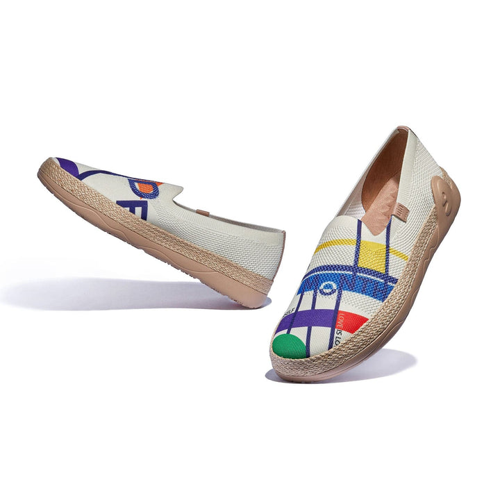 UIN Footwear Women Proud of Love Marbella II Women Canvas loafers