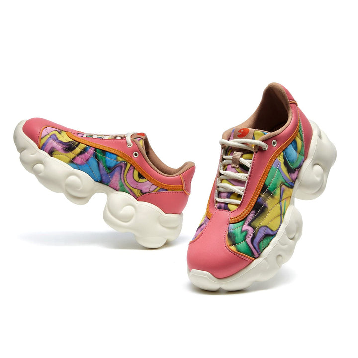 UIN Footwear Women Psychedelic Cloud II Women Canvas loafers