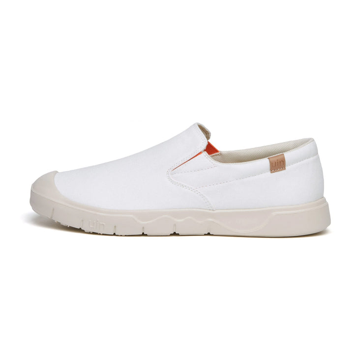 UIN Footwear Women Pure White Cardiz I Women Canvas loafers