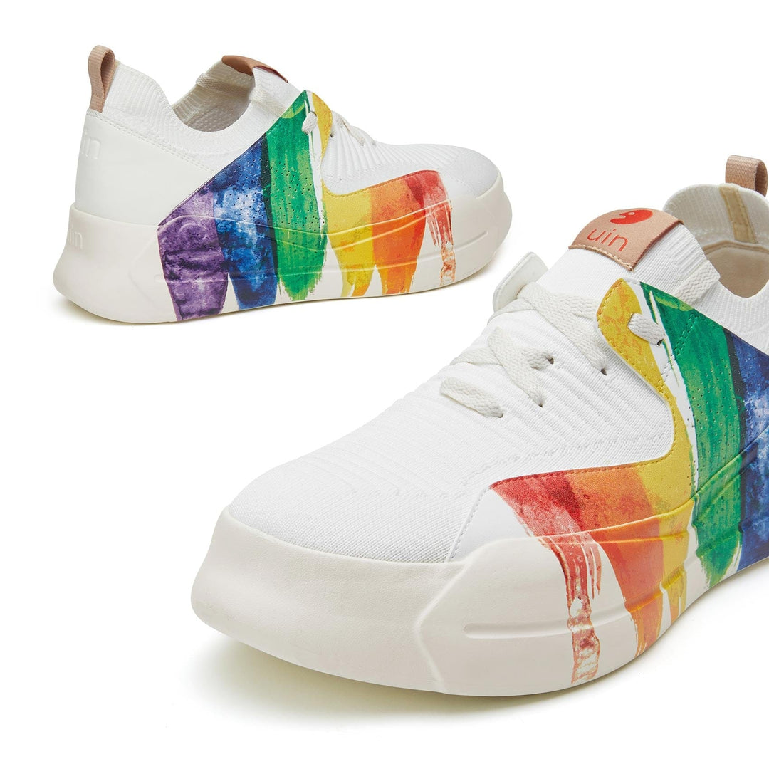 UIN Footwear Women Rainbow Crush Santander II Women Canvas loafers