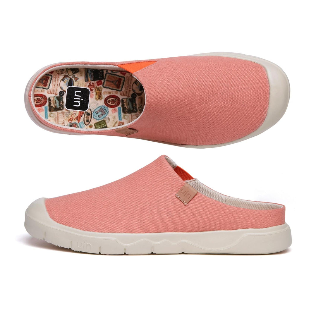 UIN Footwear Women Rosy Pink Cadiz III Women Canvas loafers