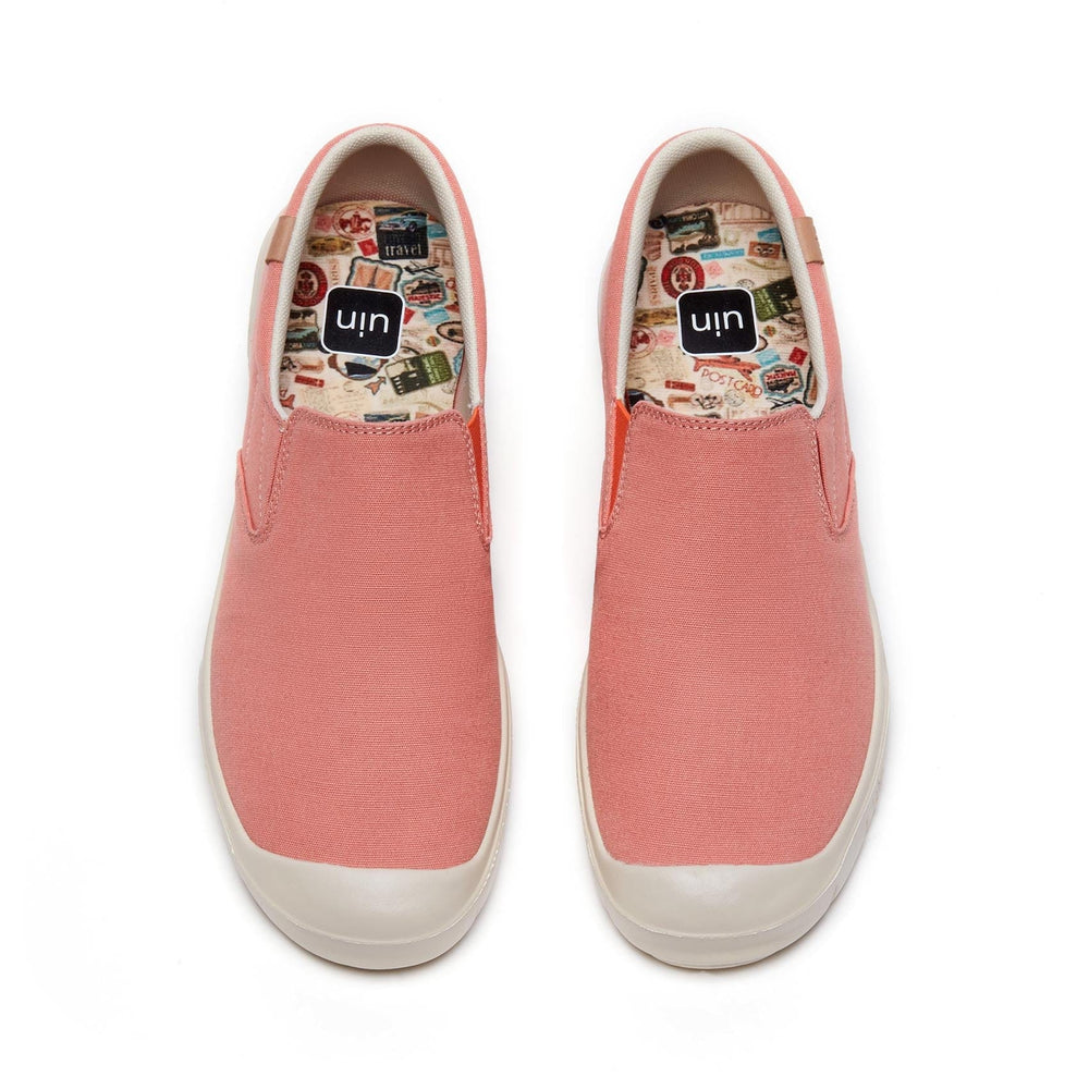 UIN Footwear Women Rosy Pink Cardiz I Women Canvas loafers