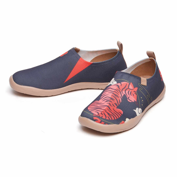 UIN Footwear Women Rosy Tiger Toledo I Women Canvas loafers