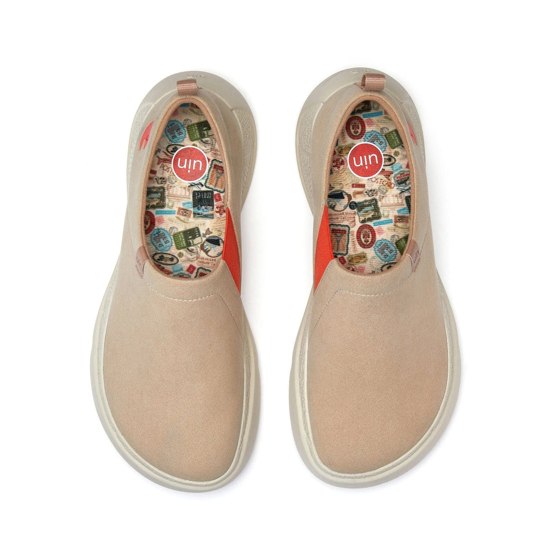 UIN Footwear Women Sesame Toledo XII Women Canvas loafers