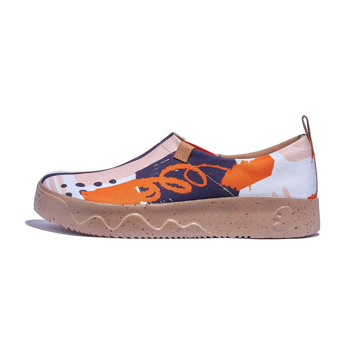 UIN Footwear Women Sunset Glow Toledo IX Women Canvas loafers