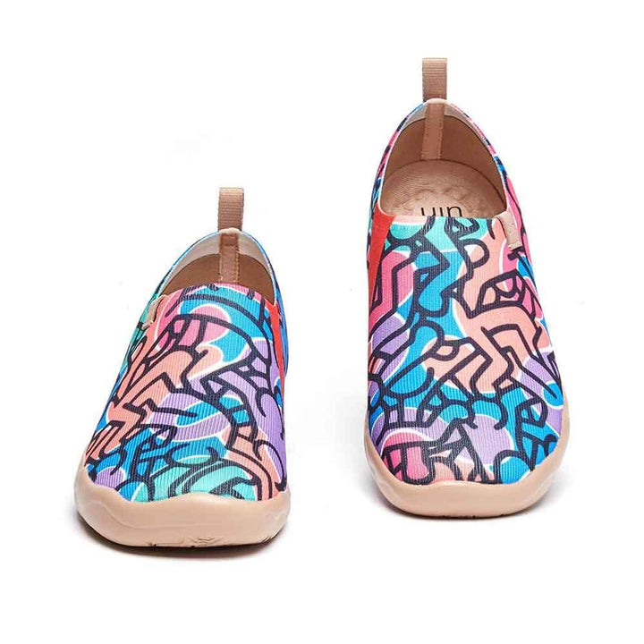 UIN Footwear Women The Crowd Canvas loafers