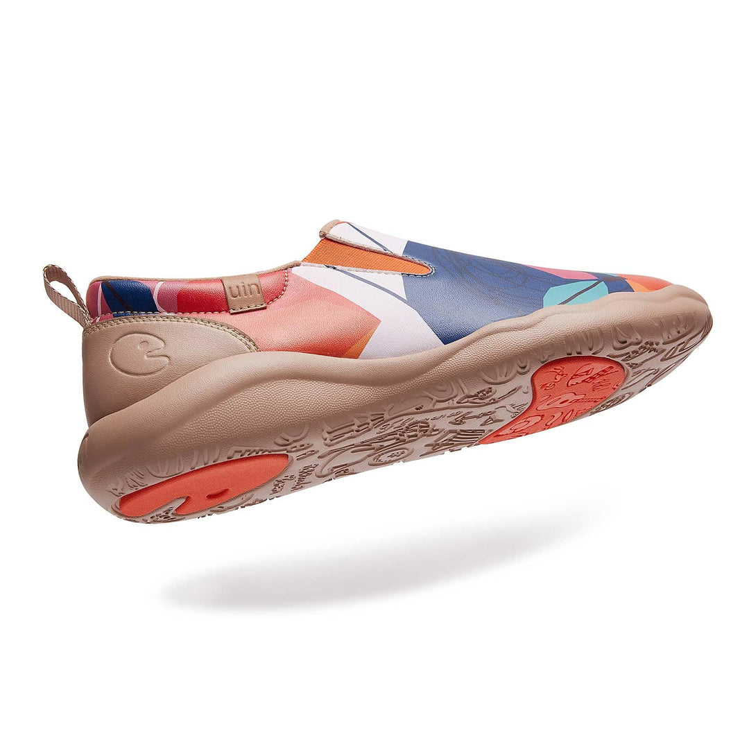 UIN Footwear Women Tropical Fruit Cuenca Women Canvas loafers