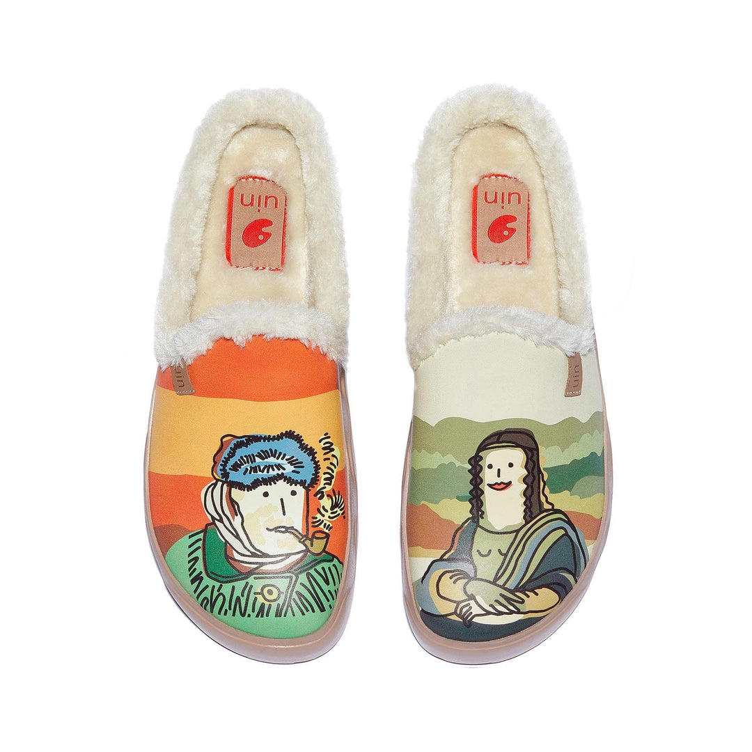 UIN Footwear Women Van Gogh and Mona Lisa 2 Fuerteventura VII Women Canvas loafers