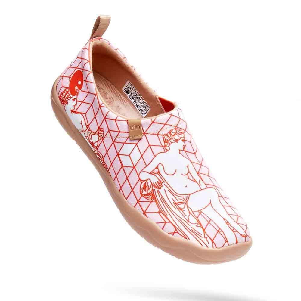 UIN Footwear Women Venus de Milo Canvas loafers